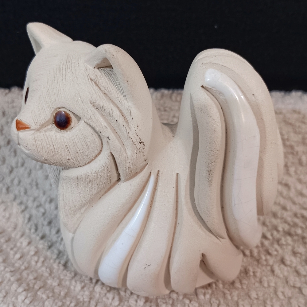 Rinconada USA Persian Cat Figurine – Handcrafted Ceramic Collectible - Picture 8 of 13